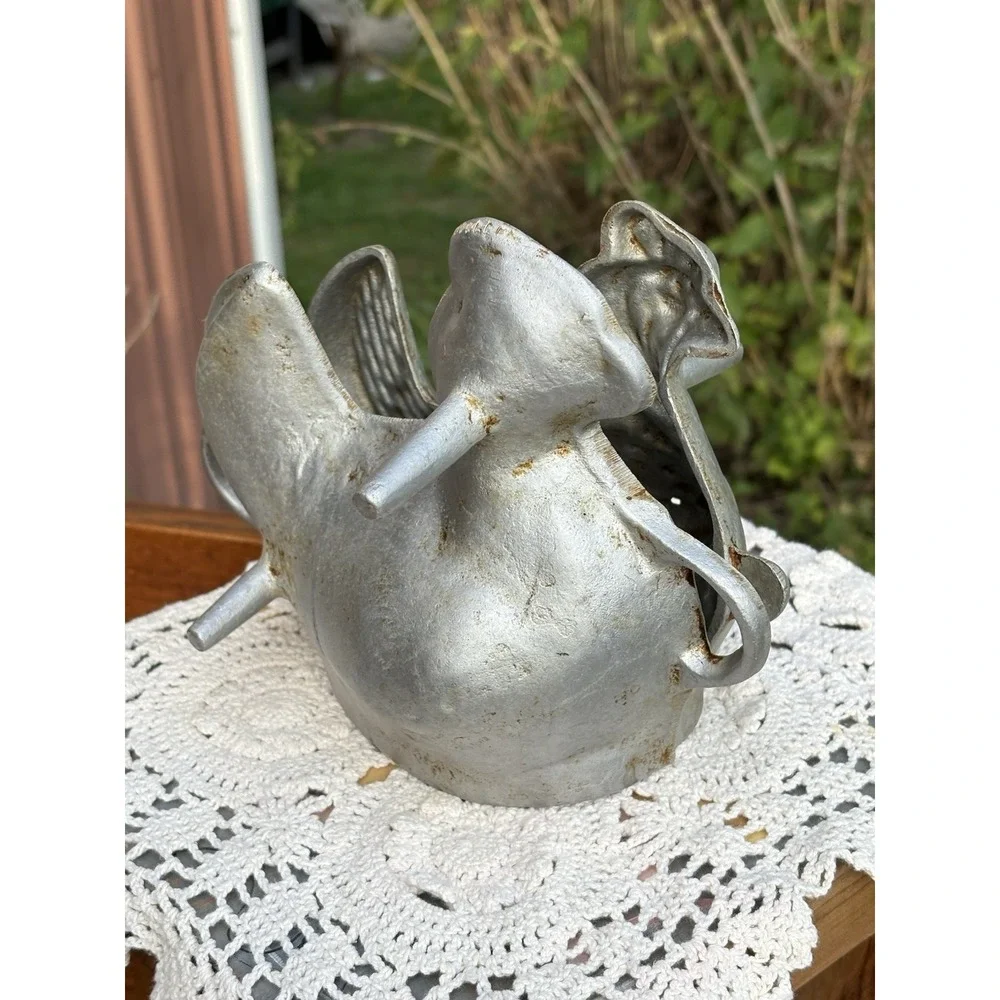 Vintage Chicken Baking Molds Aluminum 2 Piece Model: 12-R103 Farmhouse Decor